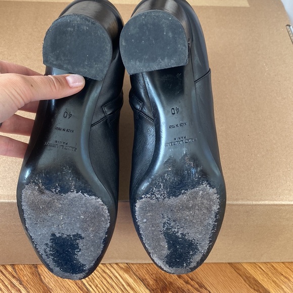 YSL boots, size 40 (runs size small) perfect for SZ 39, black. Very comfortable - Picture 9 of 9